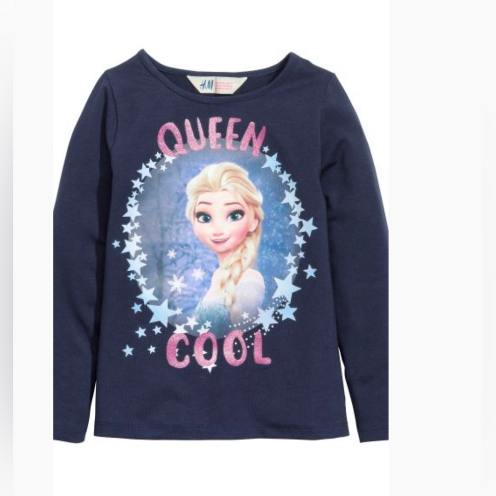 H&M Printed Jersey‎ Tops 4-6 Y